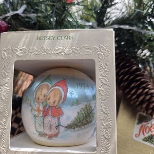 Vintage 1979 Dated Christmas Holiday Ornament - Betsy Clark Hallmark